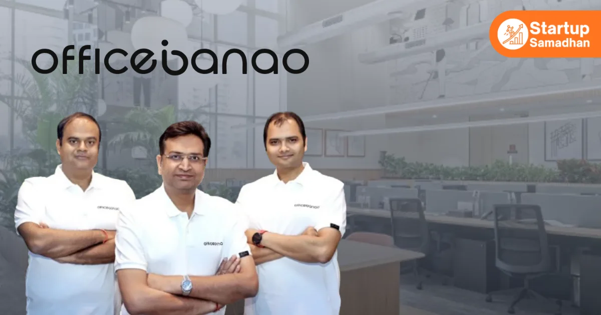 OfficeBanao raises 34.8 crore pre-Series A2 Lightspeed Gurugram office interior AI workspace India